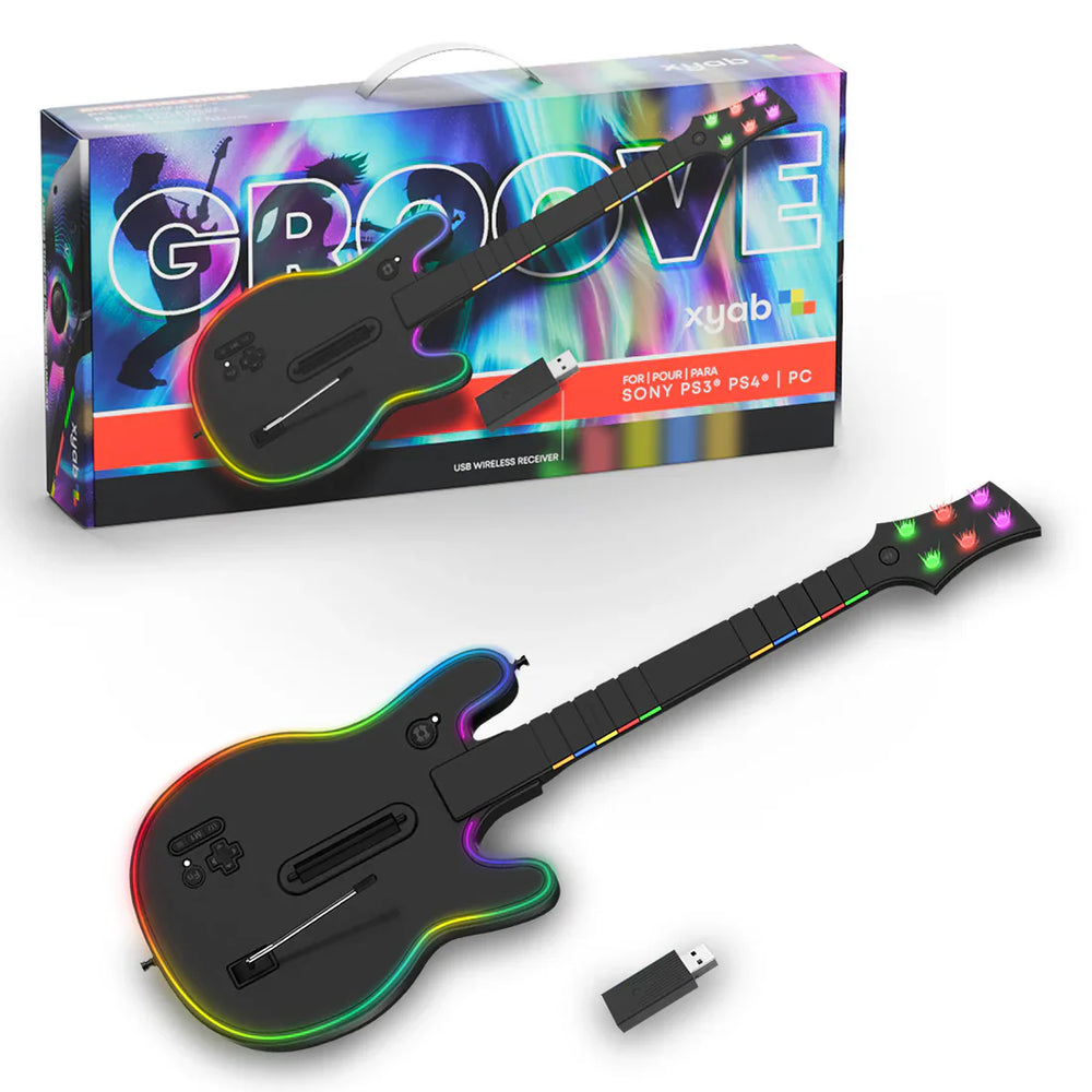 GROOVE Wireless Guitar Controller for PS3, PS4 & PC (ONLINE ORDER ONLY)