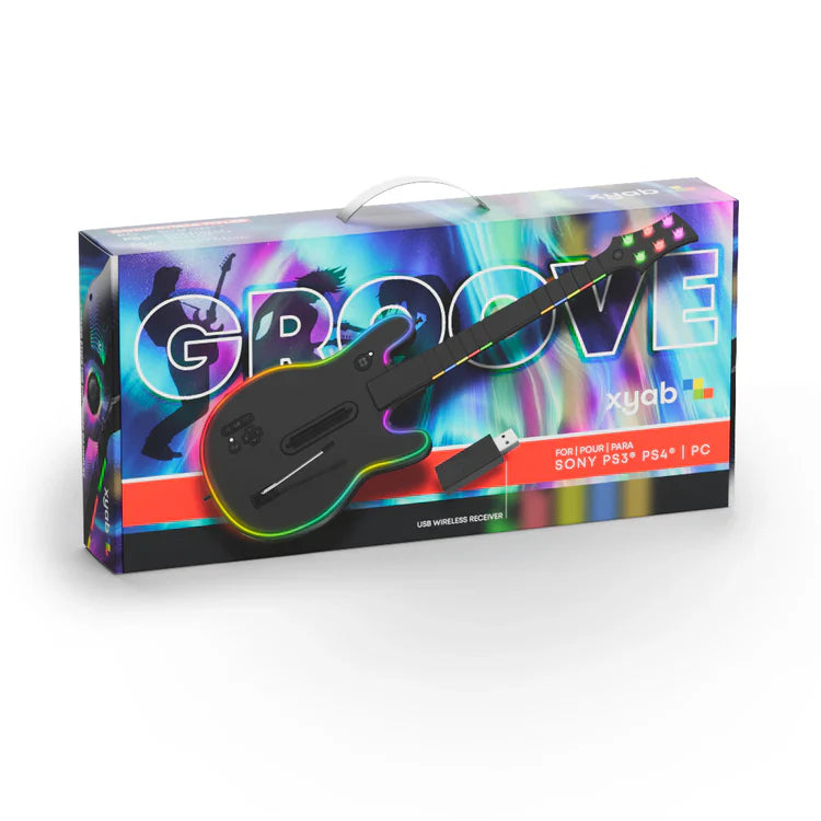 GROOVE Wireless Guitar Controller for PS3, PS4 & PC (ONLINE ORDER ONLY)