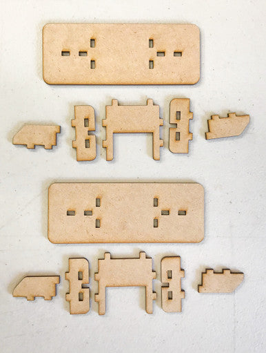 Conversion Kit - Painting Station Light to Workbench Light (Online Order Only)