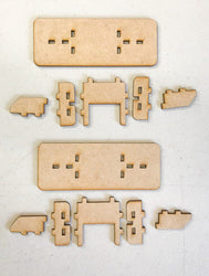 Conversion Kit - Painting Station Light to Workbench Light (Online Order Only)
