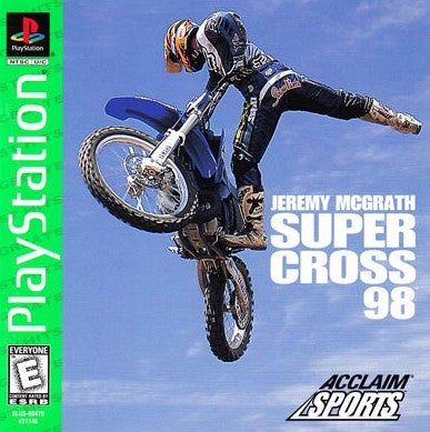 Jeremy McGrath Supercross 98 (Greatest Hits) (Playstation) (ONLINE ORDER ONLY)