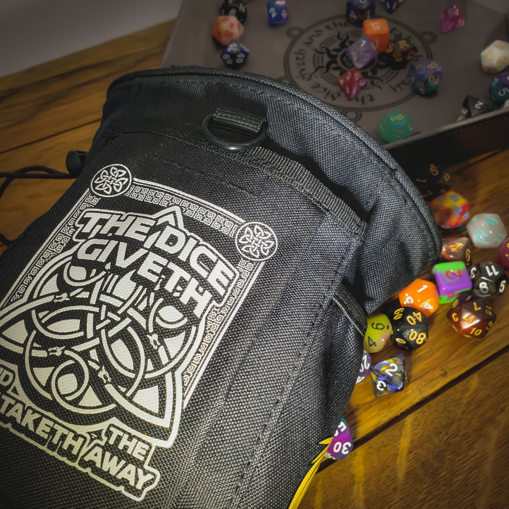 Dice Giveth and Taketh Deluxe Dice Bag (ONLINE ORDER ONLY)