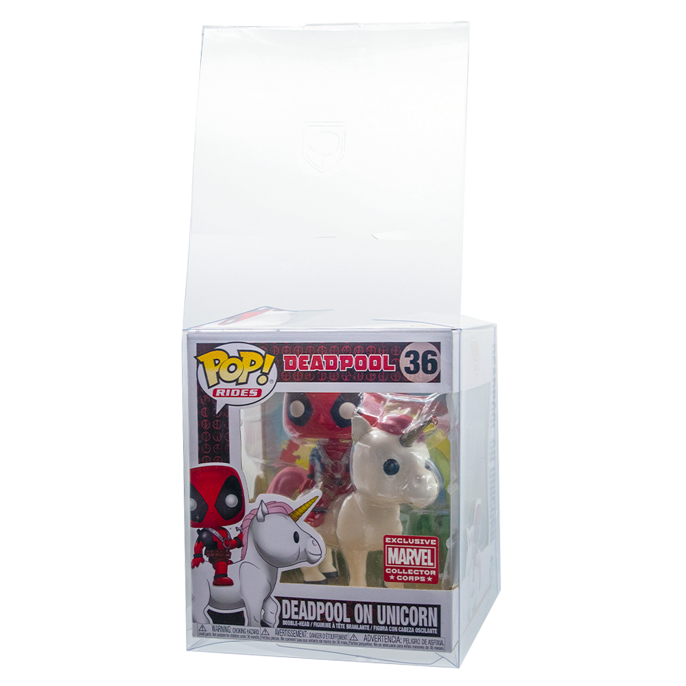 Deadpool on Unicorn/Kylo Tie Fighter PopShield Protectors (Online Order Only)