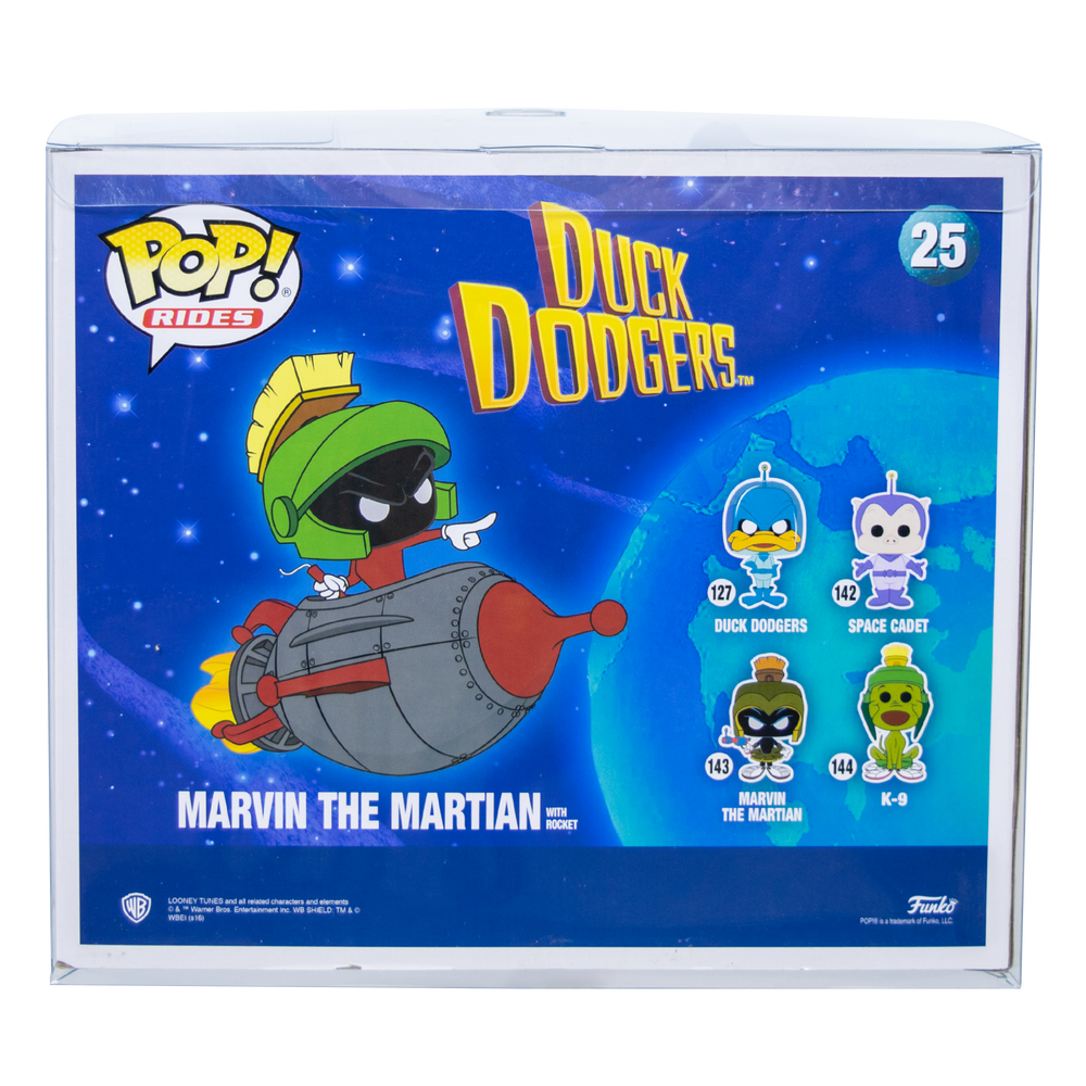 Rides Marvin the Martian with Rocket PopShield WHOLESALE (ONLINE ORDER ONLY)