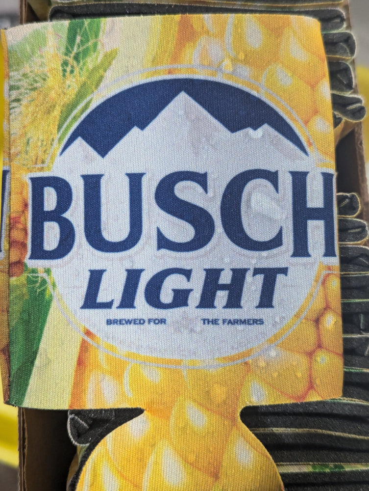 Busch Light Corn Cooler Fits 12 oz Aluminum Can Coozie Corn Cob (Online Only)