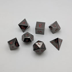 Ancient Passions - 7 Piece DnD Dice Set | Metal RPG Gaming Dice (ONLINE ORDER ONLY)
