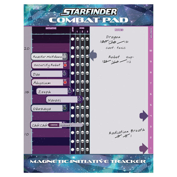 Starfinder: Combat Pad (2E) (ONLINE ORDER ONLY)