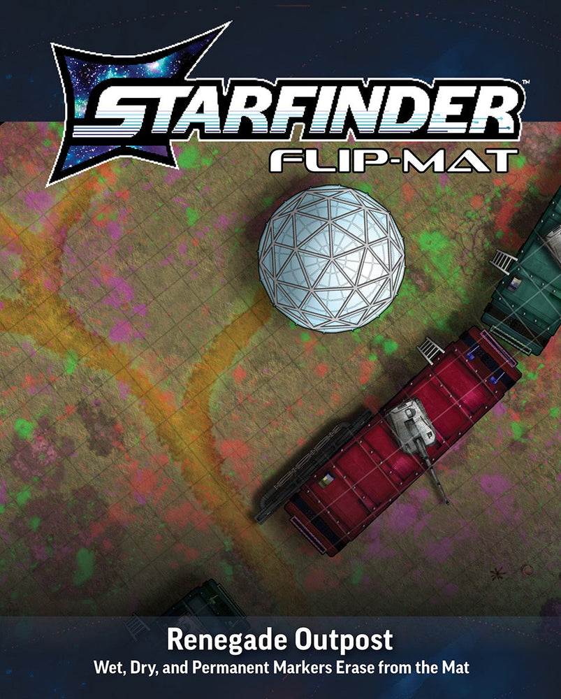 Starfinder: Flip-Mat - Renegade Outpost (ONLINE ORDER ONLY)