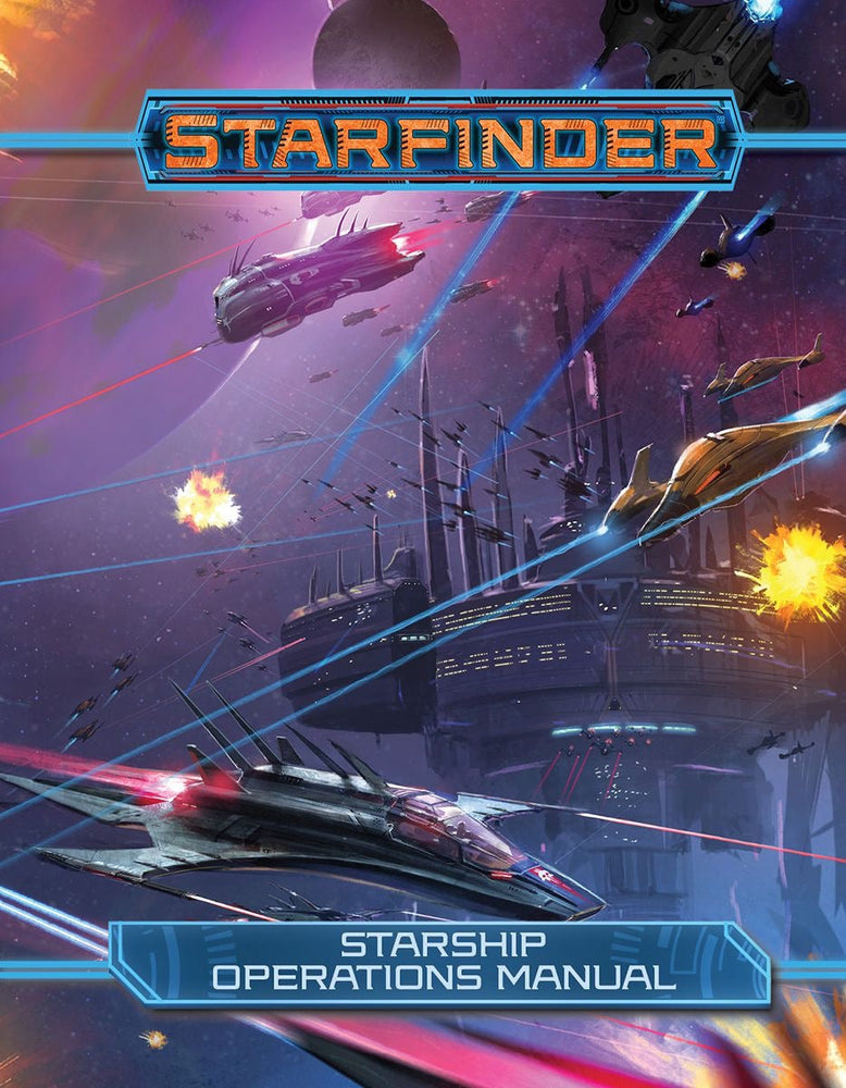 Starfinder: Starship Operations Manual (Hardcover) (ONLINE ORDER ONLY)