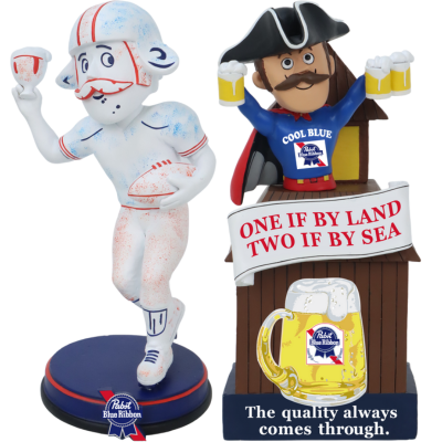 Pabst Blue Ribbon Bobbleheads (ONLINE ORDER ONLY)