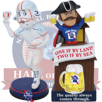 Pabst Blue Ribbon Bobbleheads (ONLINE ORDER ONLY)