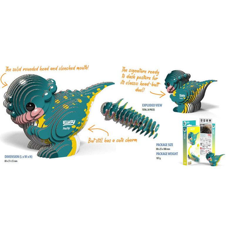 Pachy 3D Cardboard Model Kit Eugy (ONLINE ORDER ONLY)