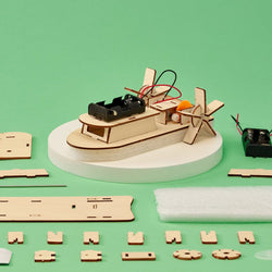 Paddlewheel Boat DIY Kit, Educational STEM Toy (ONLINE ORDER ONLY)