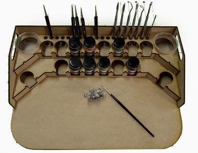 Painting Station - 34mm for GW, Citadel, Model Master, etc (Online Order Only) (Online Order Only)
