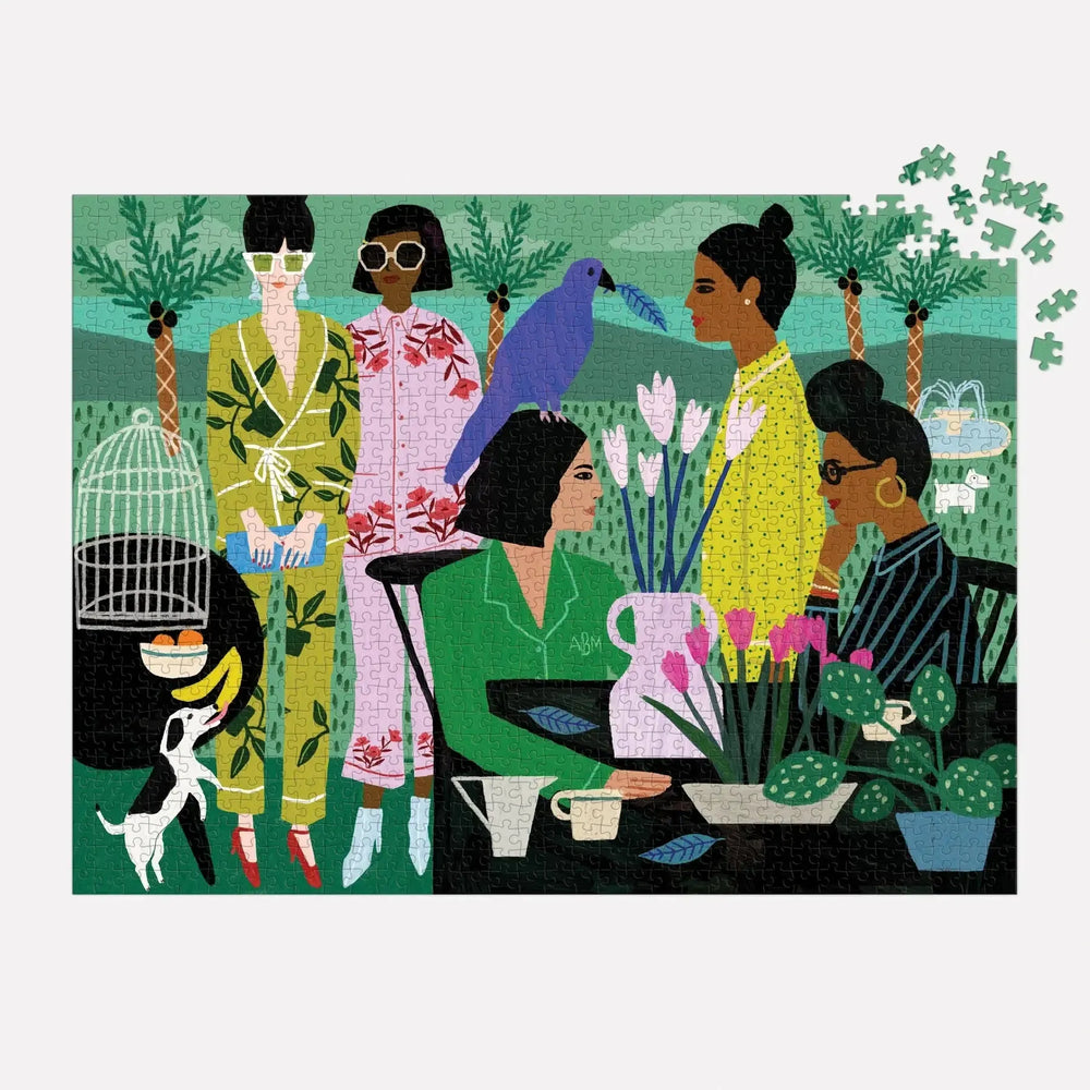 Pajama Mamas 1000 Piece Jigsaw Puzzle Galison (ONLINE ORDER ONLY)