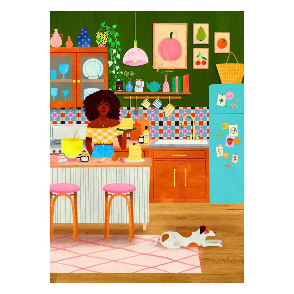 Pancake Day 1000 Piece Jigsaw Puzzle Holiyay (ONLINE ORDER ONLY)