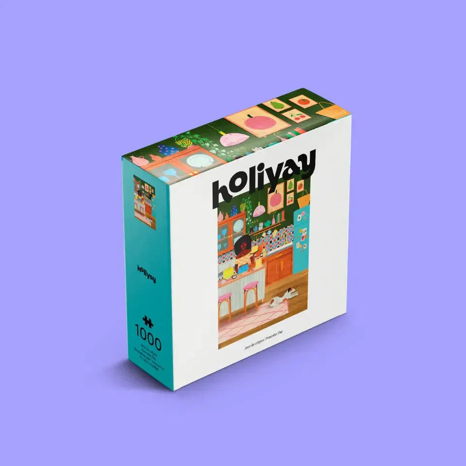 Pancake Day 1000 Piece Jigsaw Puzzle Holiyay (ONLINE ORDER ONLY)
