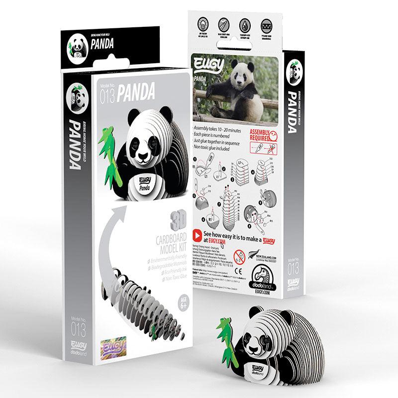 Panda 3D Cardboard Model Kit Eugy (ONLINE ORDER ONLY)