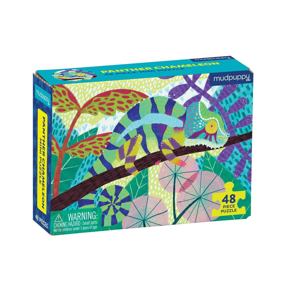 Panther Chameleon 48 Piece Mini Jigsaw Puzzle Mudpuppy (ONLINE ORDER ONLY)