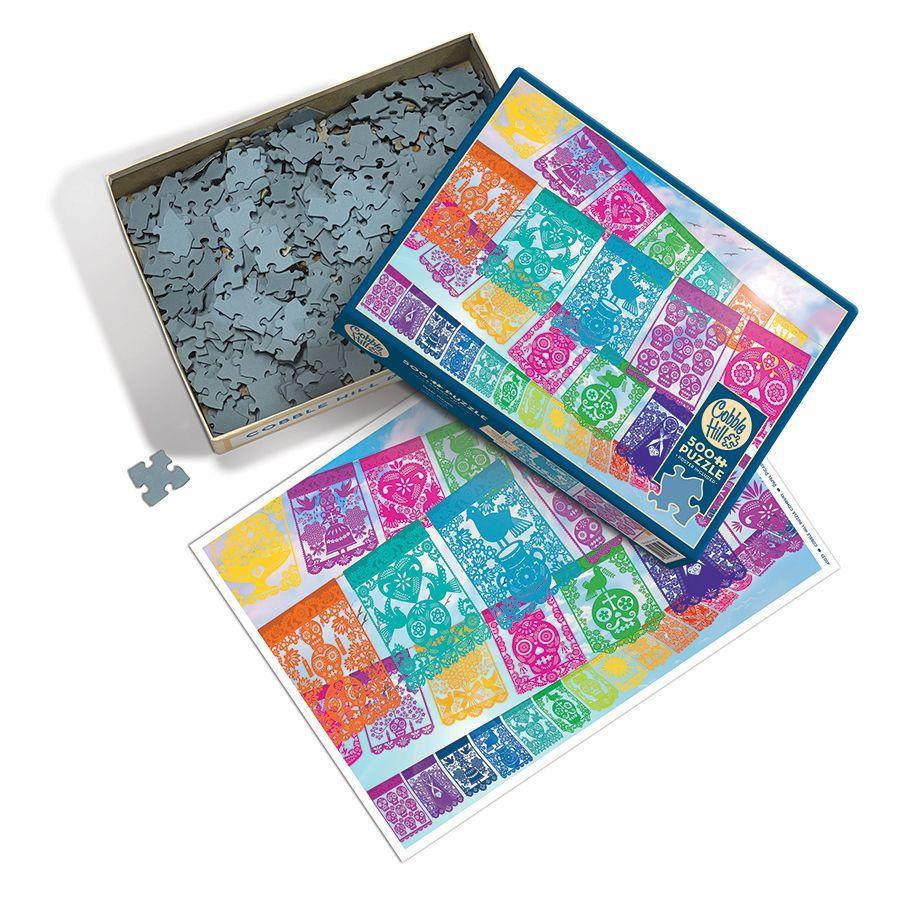 Papel Picado 500 Piece Jigsaw Puzzle Cobble Hill (ONLINE ORDER ONLY)