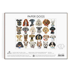 Paper Dogs 1000 Piece Jigsaw Puzzle Galison (ONLINE ORDER ONLY)