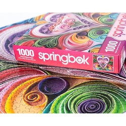 Paper Hearts 1000 Piece Jigsaw Puzzle Springbok (ONLINE ORDER ONLY)