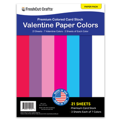 Valentine Paper Colors (ONLINE ORDER ONLY)