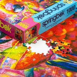 Paradise Parrot 1000 Piece Jigsaw Puzzle Springbok (ONLINE ORDER ONLY)