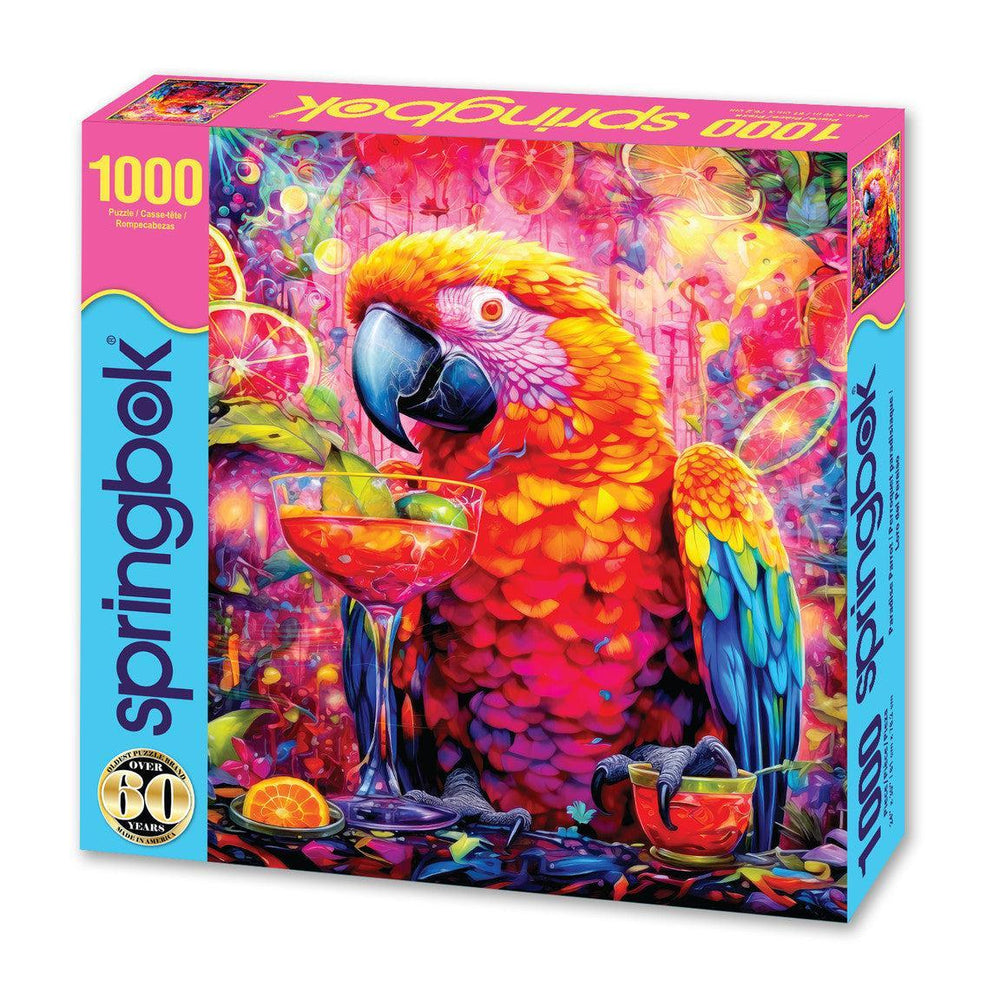 Paradise Parrot 1000 Piece Jigsaw Puzzle Springbok (ONLINE ORDER ONLY)