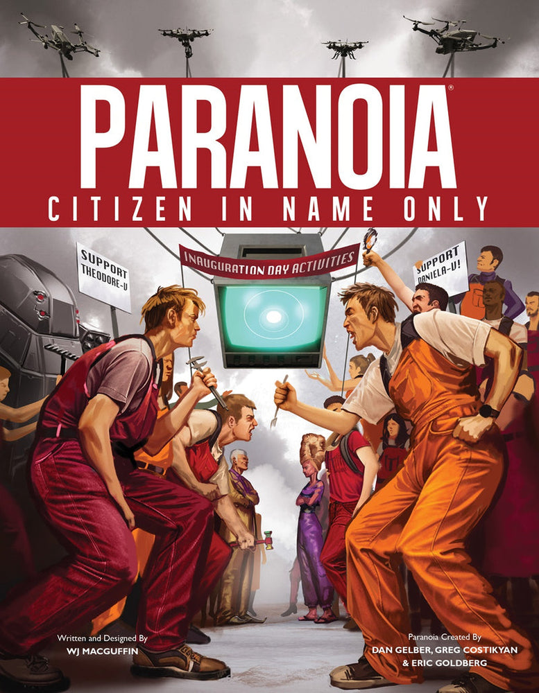 Paranoia: Citizen In Name Only (ONLINE ORDER ONLY)