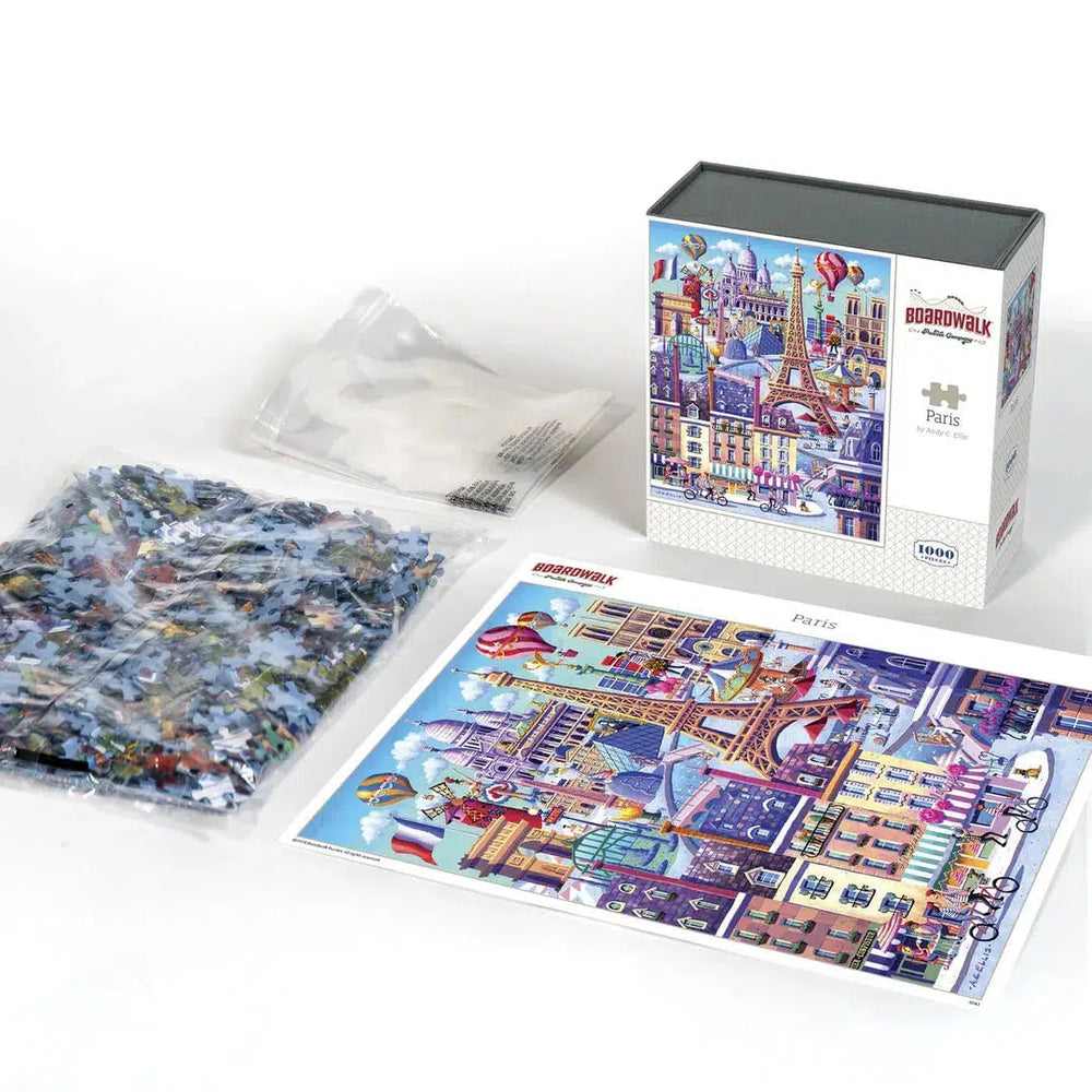 Paris 1000 Piece Jigsaw Puzzle Boardwalk (ONLINE ORDER ONLY)