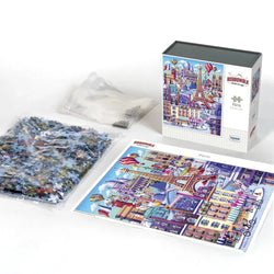 Paris 1000 Piece Jigsaw Puzzle Boardwalk (ONLINE ORDER ONLY)