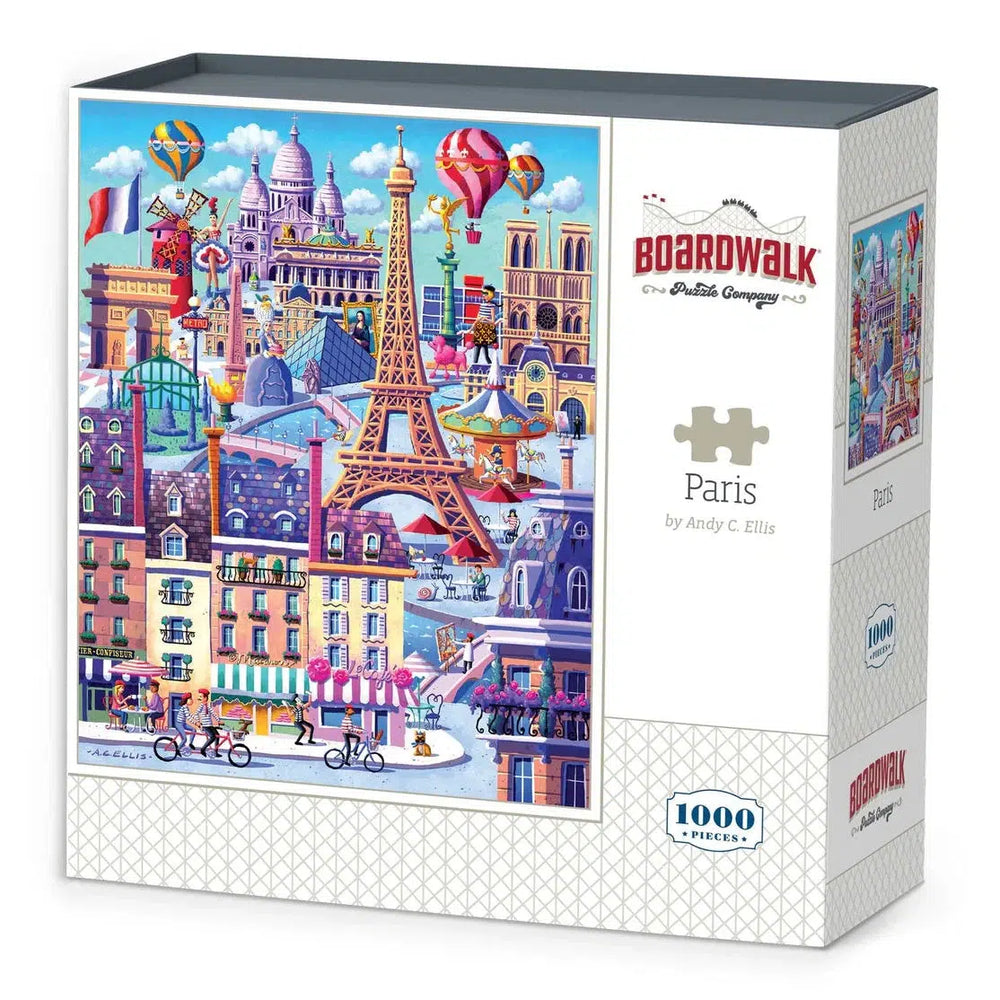 Paris 1000 Piece Jigsaw Puzzle Boardwalk (ONLINE ORDER ONLY)