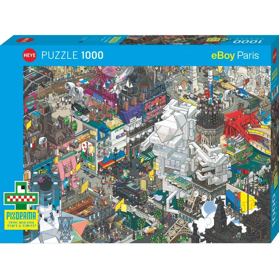 Paris Quest Pixorama 1000 Piece Jigsaw Puzzle Heye (ONLINE ORDER ONLY)