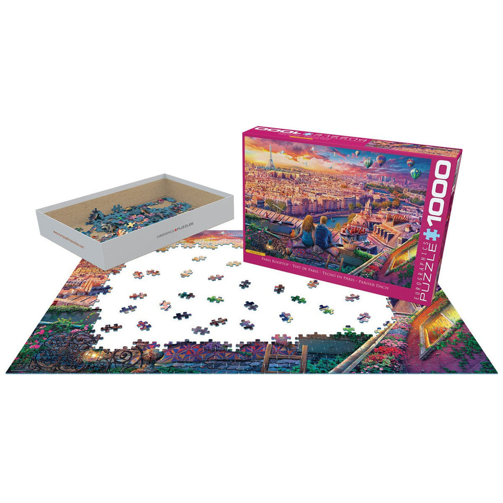 Paris Rooftop 1000 Piece Jigsaw Puzzle Eurographics (ONLINE ORDER ONLY)