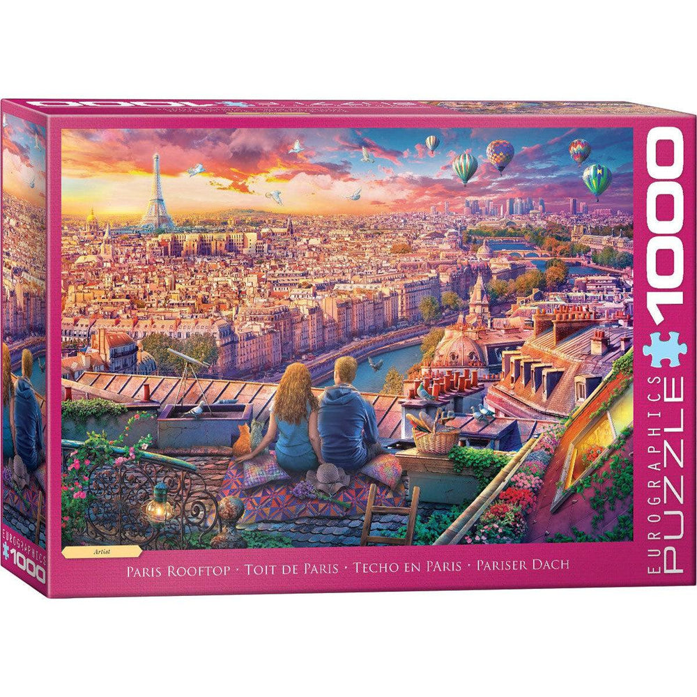 Paris Rooftop 1000 Piece Jigsaw Puzzle Eurographics (ONLINE ORDER ONLY)