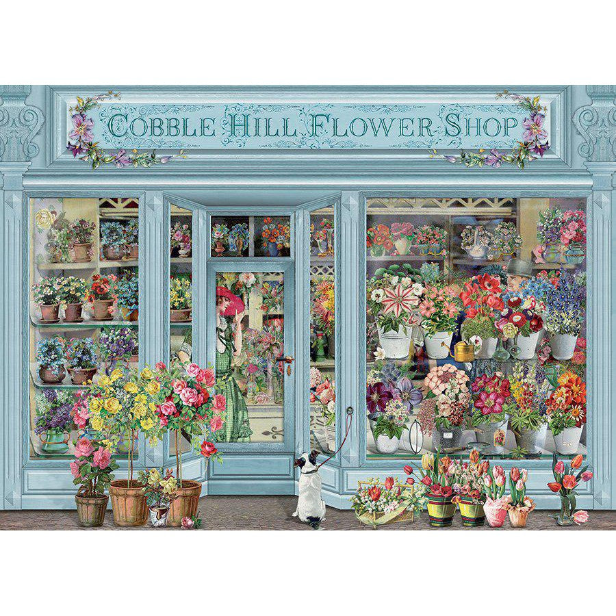 Parisian Flowers 1000 Piece Jigsaw Puzzle Cobble Hill (ONLINE ORDER ONLY)
