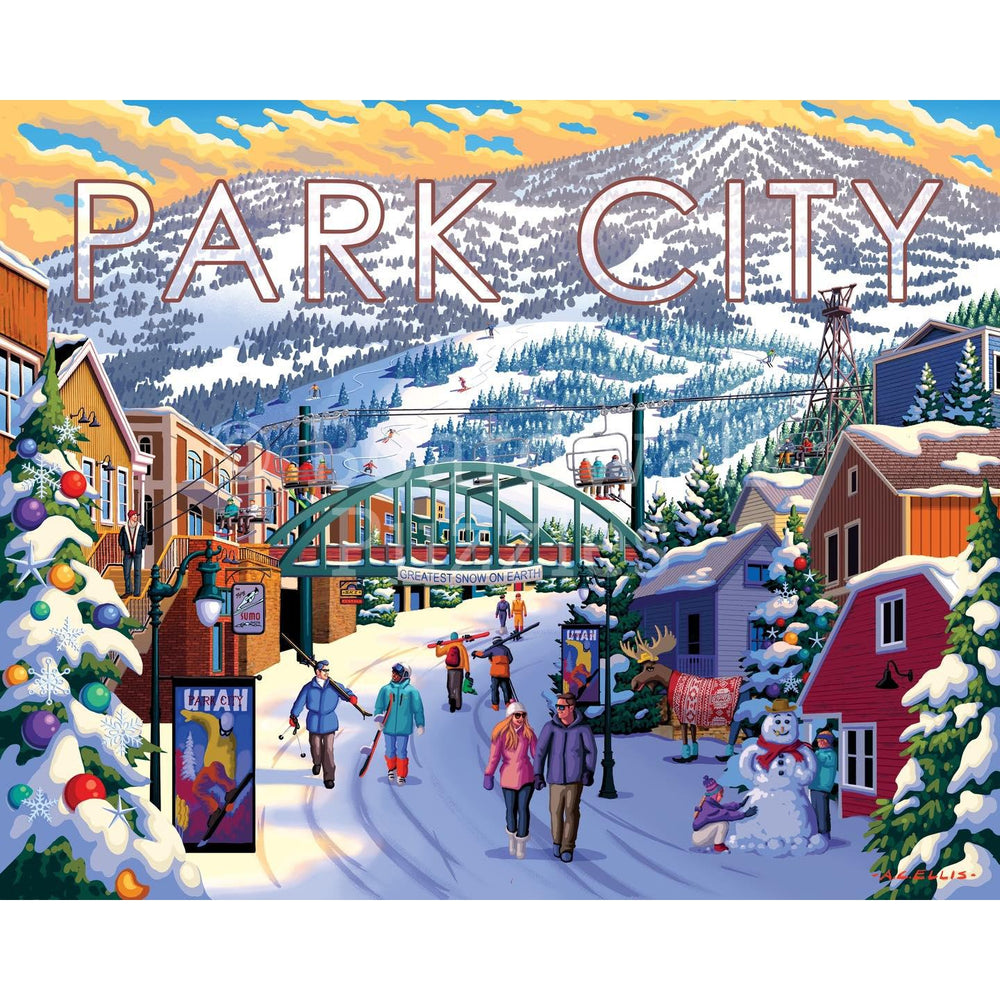 Park City Winter 210 Piece Jigsaw Puzzle Boardwalk (ONLINE ORDER ONLY)