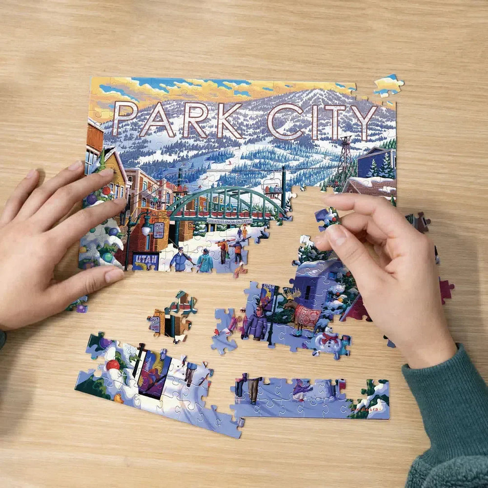 Park City Winter 210 Piece Jigsaw Puzzle Boardwalk (ONLINE ORDER ONLY)