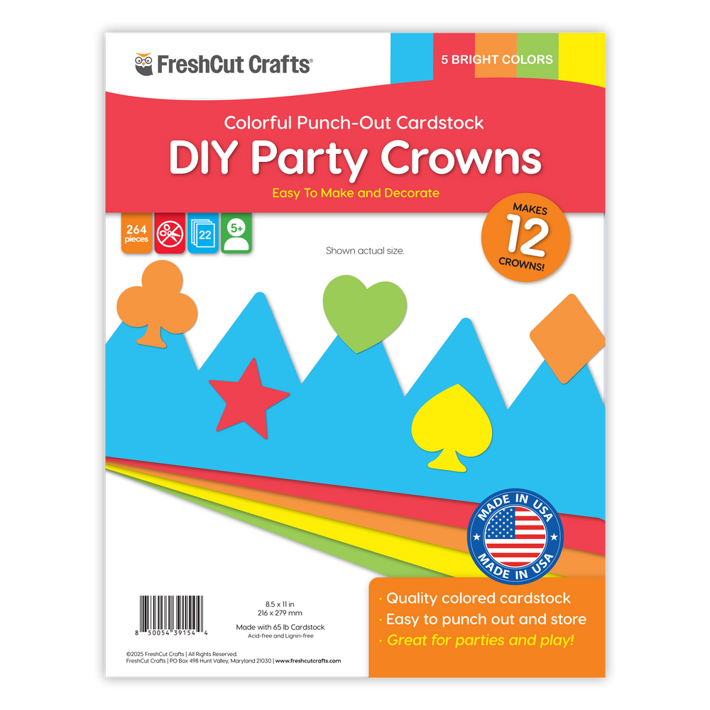 DIY Paper Crowns (ONLINE ORDER ONLY)
