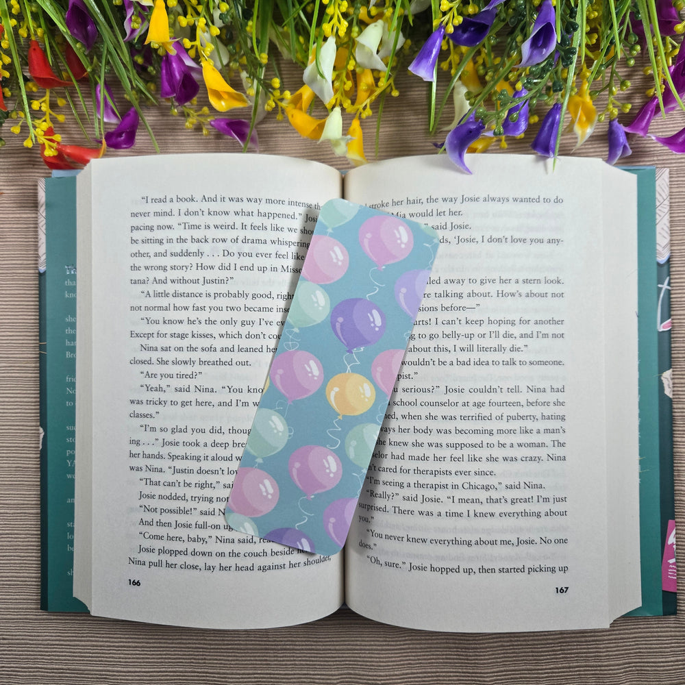 Birthday Balloons Bookmark (ONLINE ORDER ONLY)