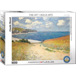 Path through the Wheat Fields by Monet 1000 Piece Jigsaw Puzzle Eurographics (ONLINE ORDER ONLY)