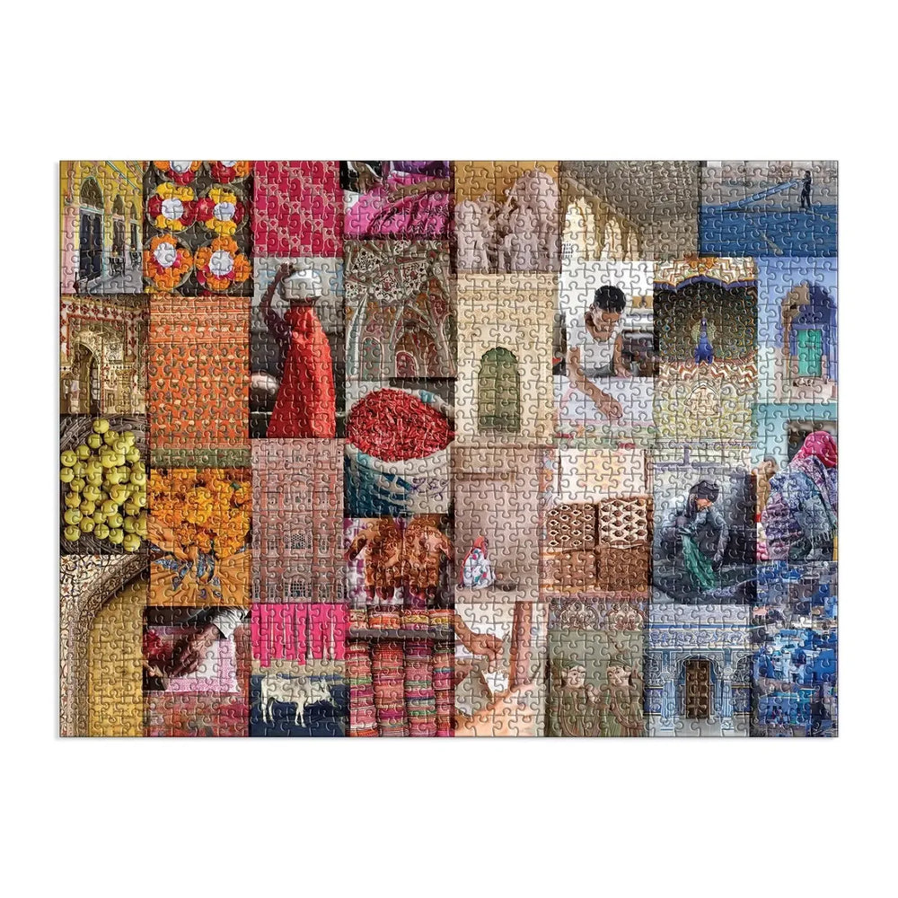 Patterns of India 1000 Piece Jigsaw Puzzle Galison (ONLINE ORDER ONLY)