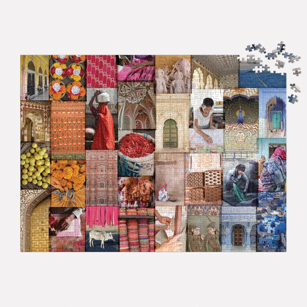 Patterns of India 1000 Piece Jigsaw Puzzle Galison (ONLINE ORDER ONLY)