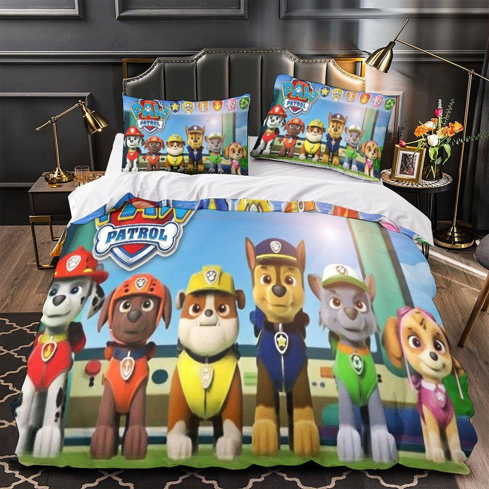 Paw Patrol 2025 Duvet Cover Pattern Bedding Set Without Filler (ONLINE ORDER ONLY)