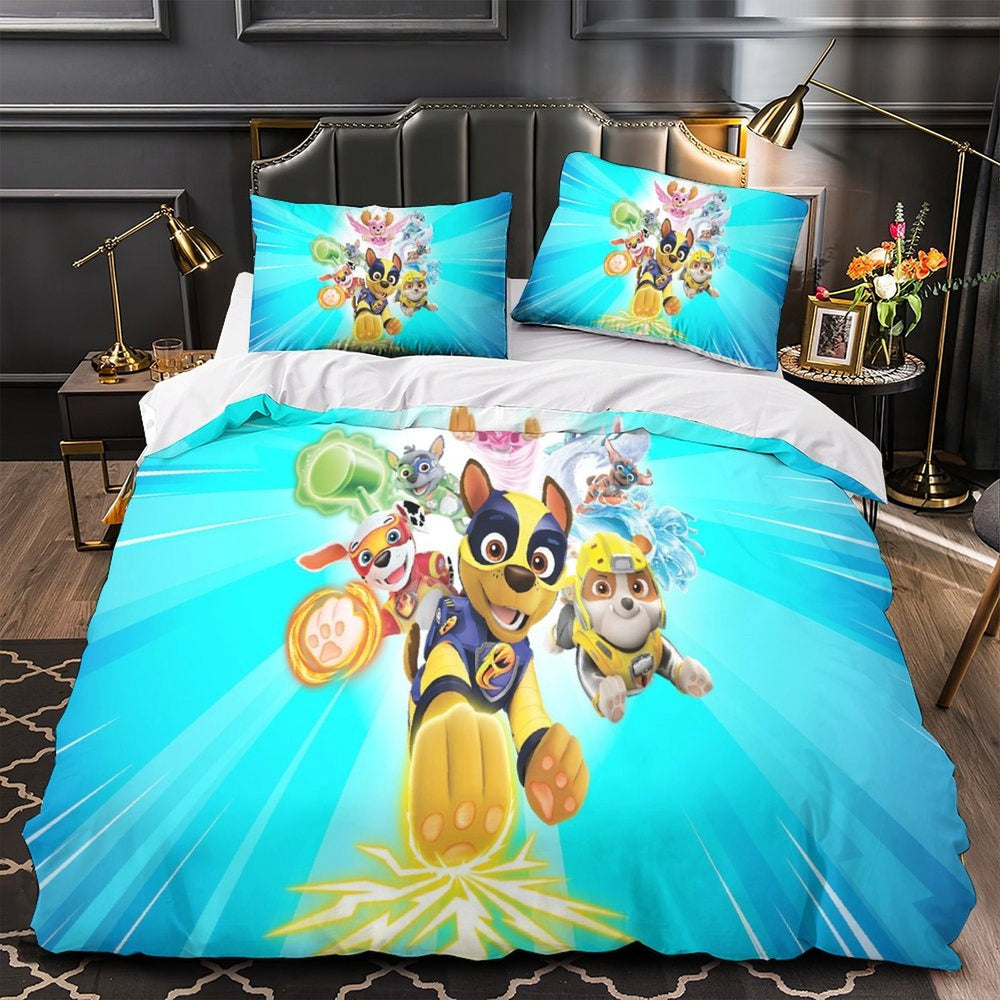 Paw Patrol Mighty Pups Duvet Cover Bedding Set Without Filler (ONLINE ORDER ONLY)