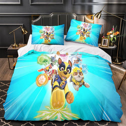Paw Patrol Mighty Pups Duvet Cover Bedding Set Without Filler (ONLINE ORDER ONLY)