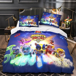 Paw Patrol Mighty Pups Duvet Cover Bedding Set Without Filler (ONLINE ORDER ONLY)