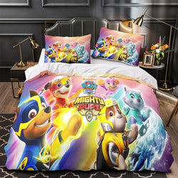 Paw Patrol Mighty Pups Duvet Cover Bedding Set Without Filler (ONLINE ORDER ONLY)