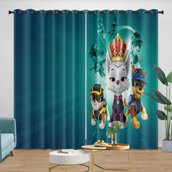 Paw Patrol Mission Paw Curtains Pattern Blackout Window Drapes Room Decoration (ONLINE ORDER ONLY)